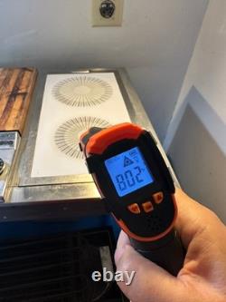 Rare Jenn-Air Vintage White Glass Burner Cartridge for Cooktop Range