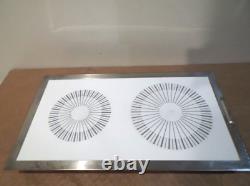 Rare jennair model 87946 and 87847 white glass top cartridge for cooktop range