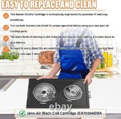 Upgraded JEA7000ADBA Coil Element Cartridge Compatible with Jenn Air Cooktop Rep