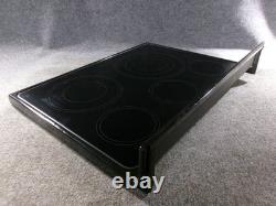 W10877558 Whirlpool Range Oven Main Top Glass Cooktop Black