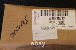 Whirlpool Range Control Panel P/N W10236212