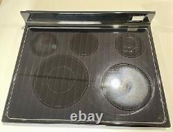 Whirlpool Range Glass Cooktop W10651915 WPW10651915 BLACK WFE525C0BS0 R44336130