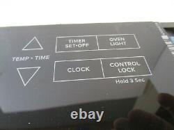 Whirlpool Range Oven Control Board with Black Overlay W10837801 00N10830120 ASMN