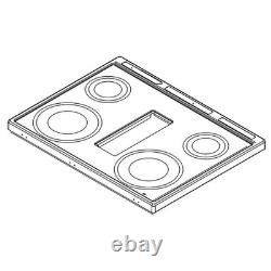 Whirlpool W10818724 Whirlpool Range Main Top (Stainless) Genuine OEM part Whirlpool W10818724 Whirlpool Range Main Top (Stainless) Genuine OEM part